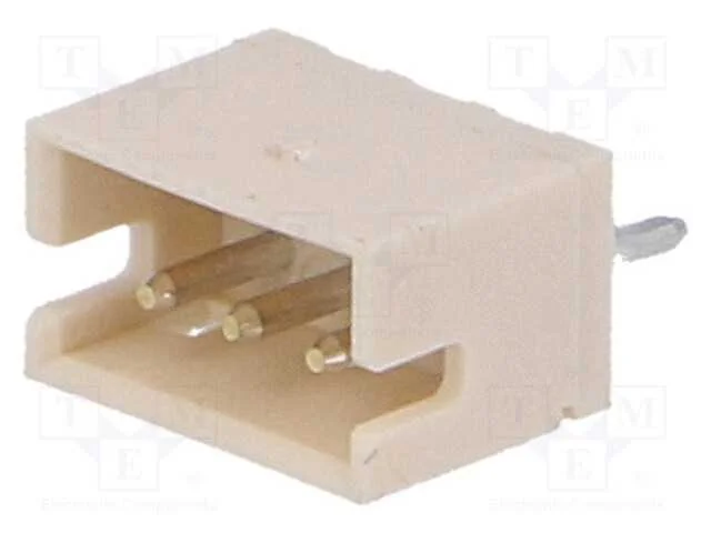 Tomada, Fio-Placa, Macho, Zh, 1,5mm, Pin: 3, Tht,.