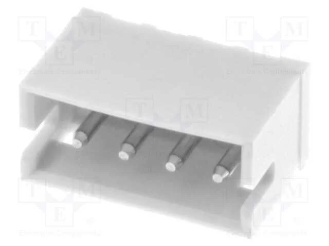 Tomada, Fio-Placa, Macho, Zh, 1,5mm, Pin: 4, Tht, 50v, 1a, -25&divide;85c
