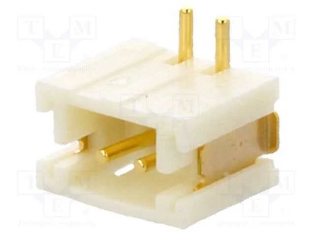 Tomada, fio-placa, macho, 1,5mm, PIN: 2, SMT, 100.