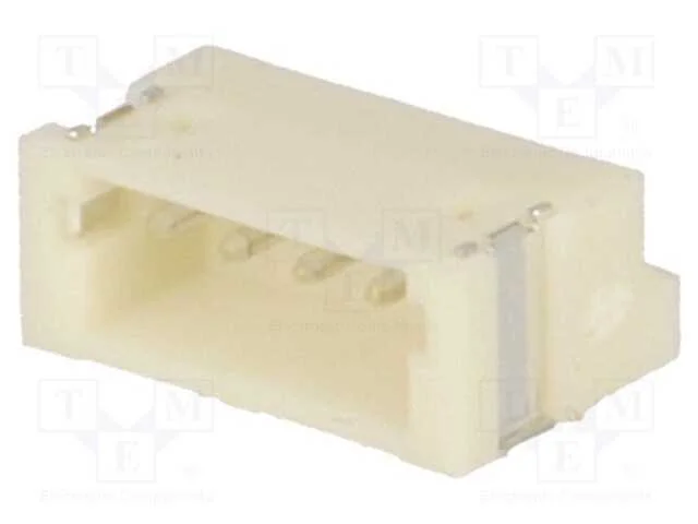 Tomada, fio-placa, macho, 1,5mm, PIN: 4, SMT, 100.