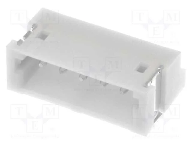 Tomada, Fio-Placa, Macho, Zh, 1,5mm, Pin: 5, Smt, 50v, 1a, -25&divide;85c
