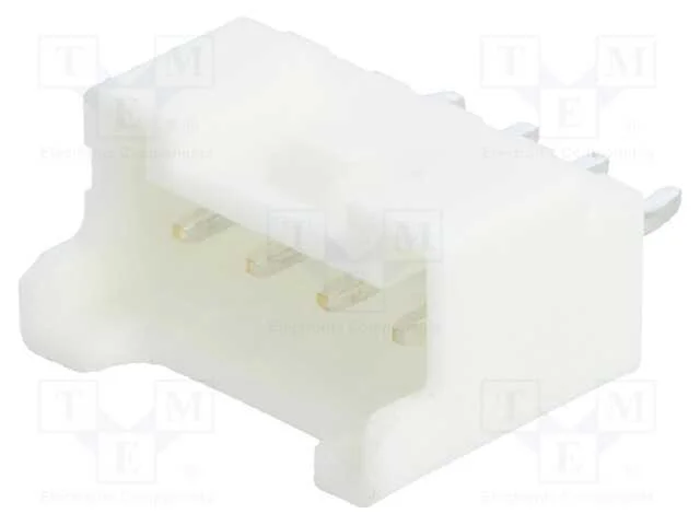 Tomada, Fio-Placa, Macho, Pa, 2mm, Pin: 4, Tht, 3.