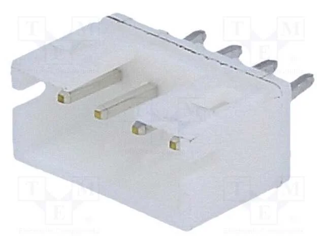 Tomada, Fio-Placa, Macho, Ph, 2mm, Pin: 4, Tht, 100v, 2a, -25&divide;85c