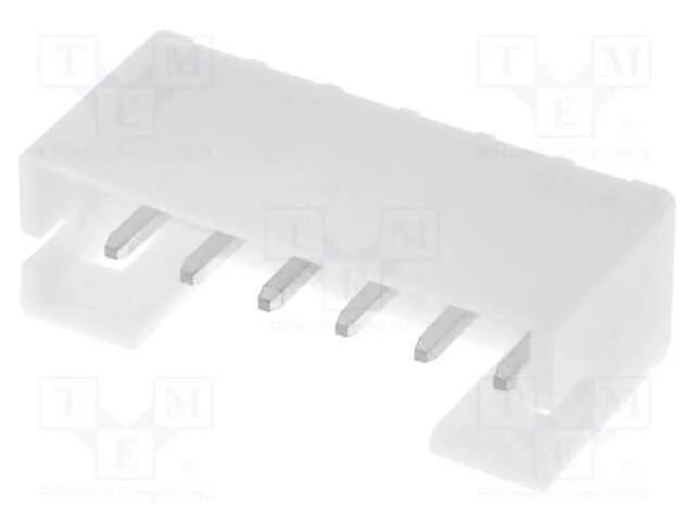 Tomada, Fio-Placa, Macho, Ph, 2mm, Pin: 6, Tht, 100v, 2a, -25&divide;85c