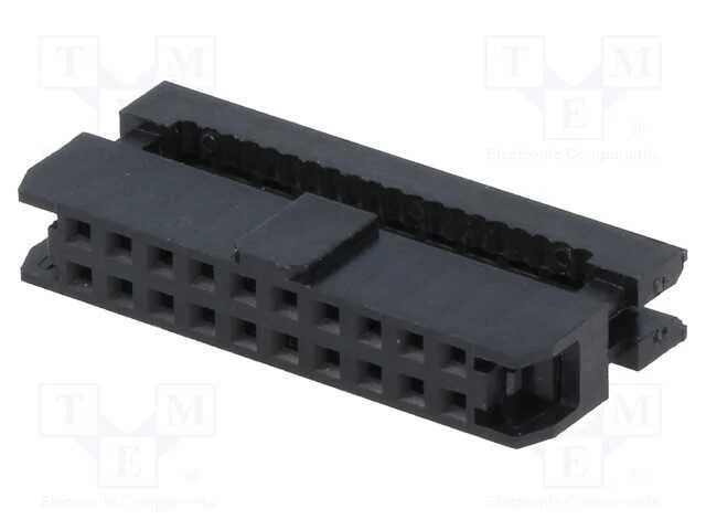 Ficha, Idc, F&ecirc;mea, Pin: 20, com Aperto de Cabo, Idc, para Fita, 1mm