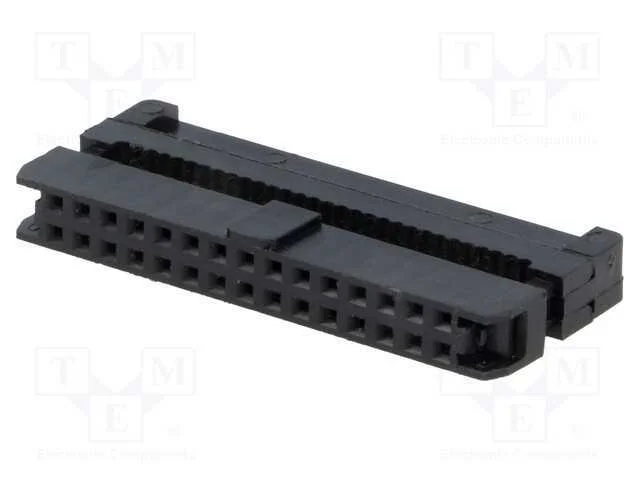 Ficha, Idc, F&ecirc;mea, Pin: 30, com Aperto de Cabo, Idc, para Fita, 1mm