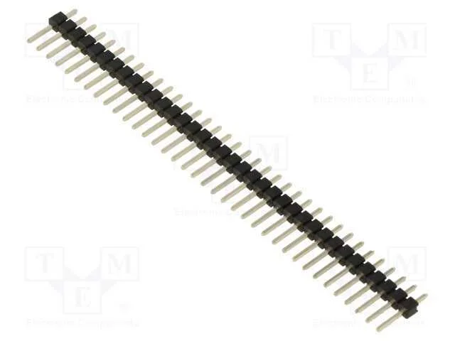 Tomada, Pinos, Macho, 2,54mm, Pin: 36, Tht, para Pcb, Dourado