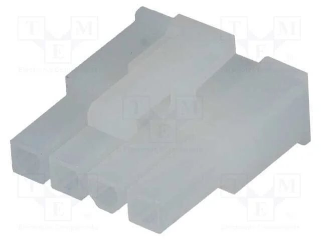 Ficha, Fio-Fio/Placa, F&ecirc;mea, Mini-Fit Jr, 4,2mm, Pin: 4, com Cabo