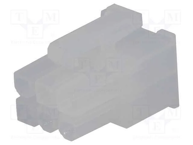 Ficha, Fio-Fio/Placa, F&ecirc;mea, Mini-Fit Jr, 4,2mm, Pin: 6, com Cabo