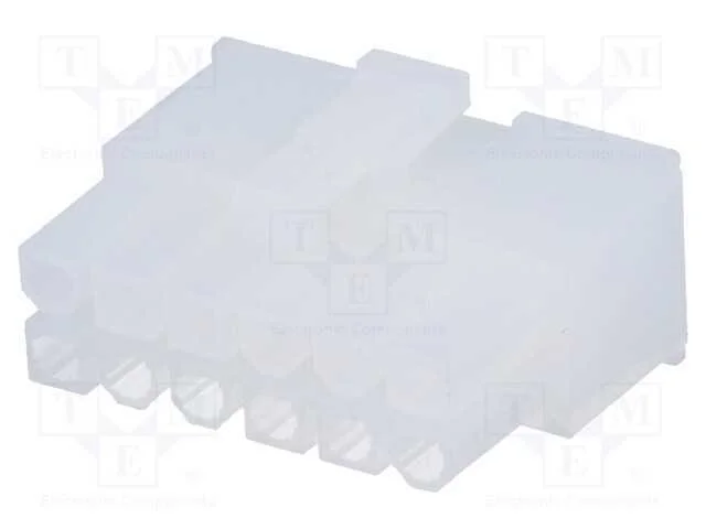 Ficha, Fio-Fio/Placa, F&ecirc;mea, Mini-Fit Jr, 4,2mm, Pin: 12, com Cabo