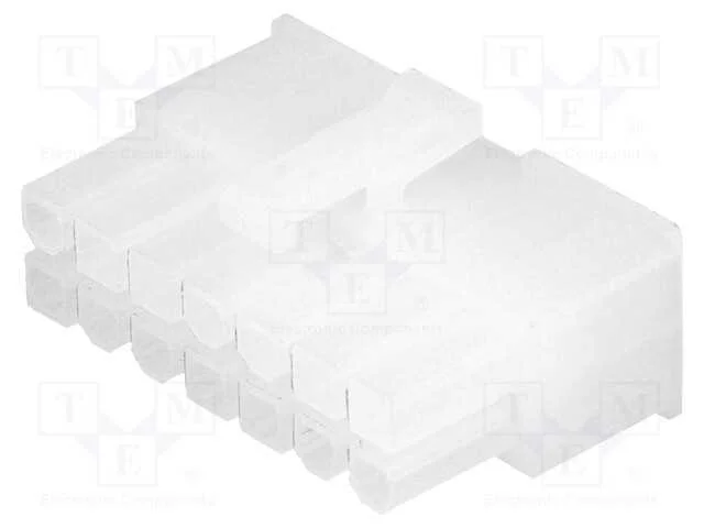 Ficha, Fio-Fio/Placa, F&ecirc;mea, Mini-Fit Jr, 4,2mm, Pin: 14, com Cabo