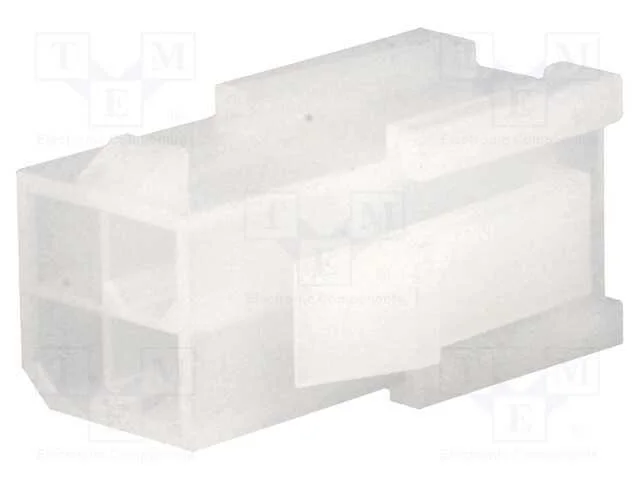 Ficha, Fio-Fio, Macho, Mini-Fit Jr, 4,2mm, Pin: 4, Sem Contactos