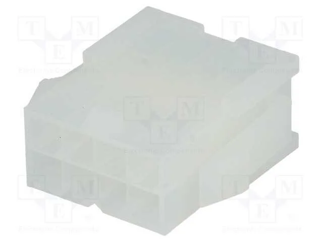 Ficha, Fio-Fio, Macho, Mini-Fit Jr, 4,2mm, Pin: 8, Sem Contactos