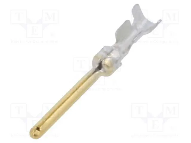 Contacto, Macho, Dourado, 20awg&divide;24awg, 5a