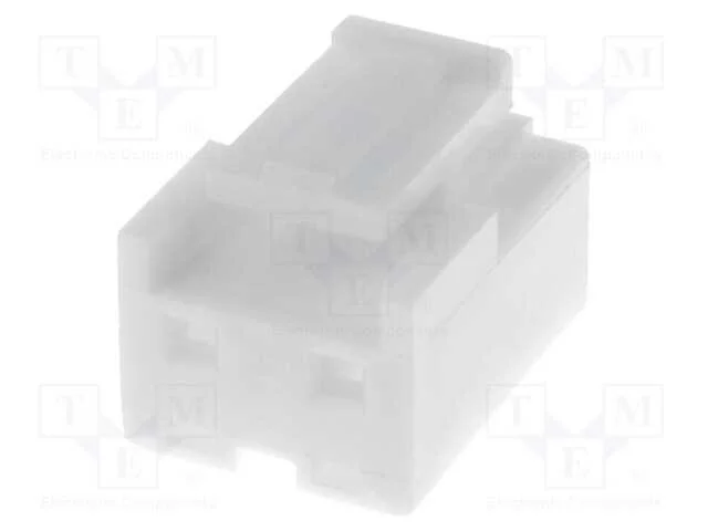 Ficha, fio-placa, f&ecirc;mea, 5mm, PIN: 2, branca, Ver.