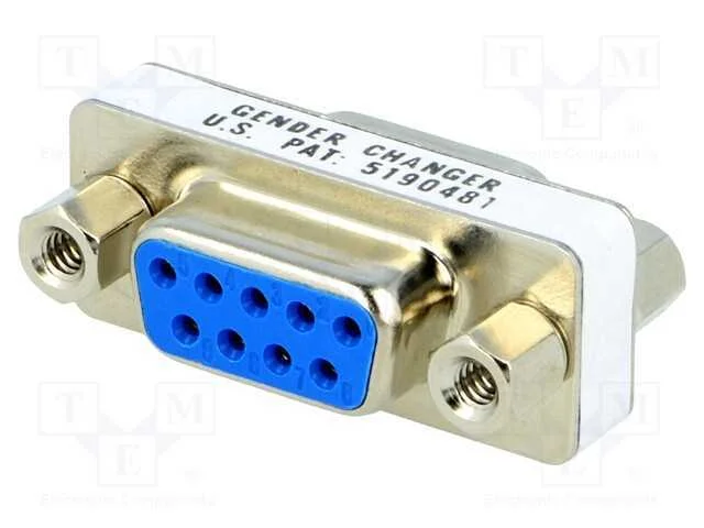 Passo: adaptador, D-Sub 9pin feminino,em ambos os.