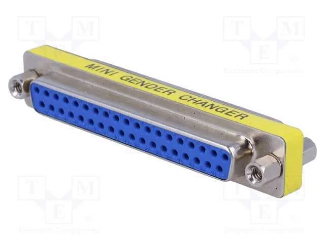 Passo: adaptador, D-Sub 37pin f&ecirc;mea,em ambos os l.