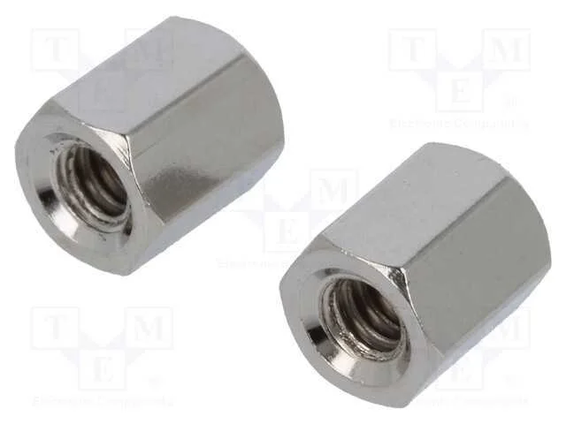 Conjunto de Porcas para D-Sub, Unc 4-40, Conjunto: Porca X2, 6mm
