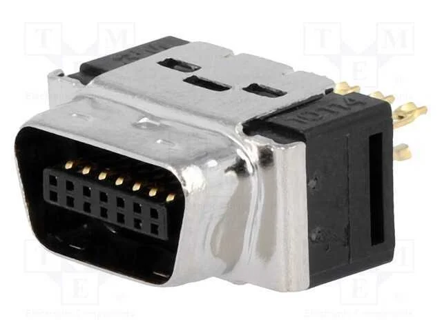 Conector: MDR, PIN: 14, blindadas, com cabo, Mat:.