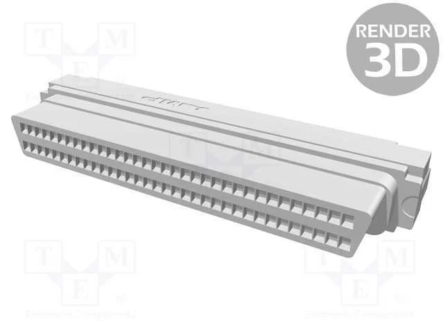 Conector: fio-fio, PIN: 68, para fita, ficha, f&ecirc;m.