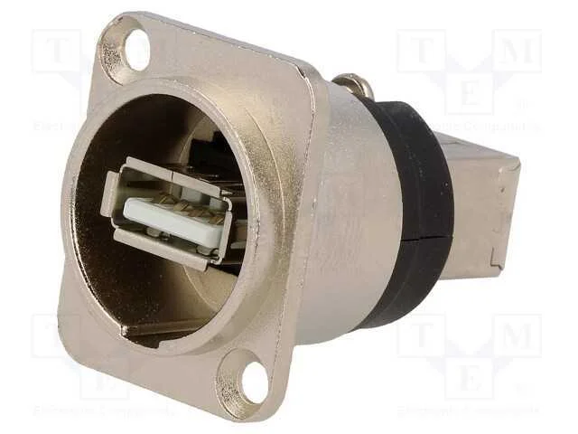 Adaptador, Usb a Tomada-Frente,Usb B Tomada-Parte de Tr&aacute;s, Ft