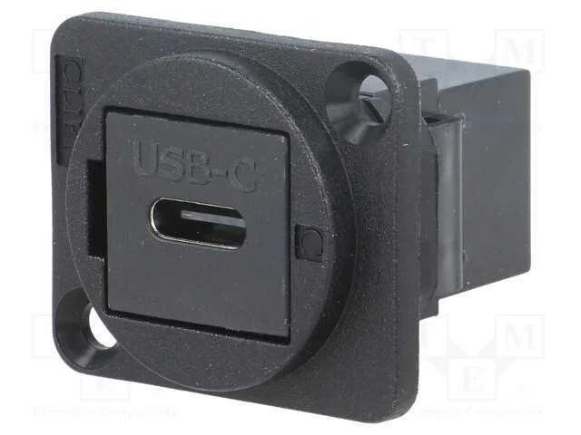 Conector, USB C tomada,em ambos os lados, FT, USB.