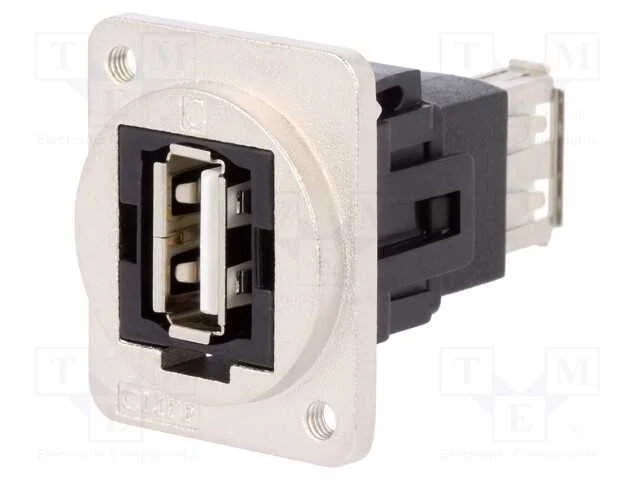 Conector, USB A tomada,em ambos os lados, FT, USB.