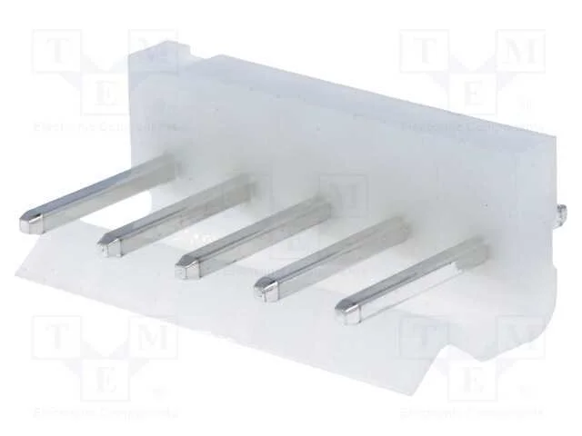 Tomada, Fio-Placa, Macho, 5,08mm, Pin: 5, Tht, 250v, 7a, Estanhado