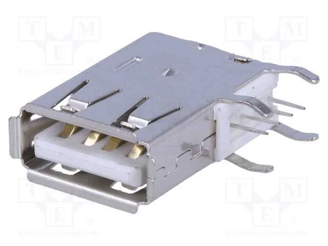 Tomada, USB A, THT