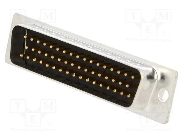 D-Sub, PIN: 50, ficha, macho, com cabo, solda, Co.