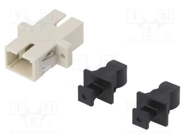 Conector: fibra &oacute;tica, tomada,conector, SC, f&ecirc;mea.