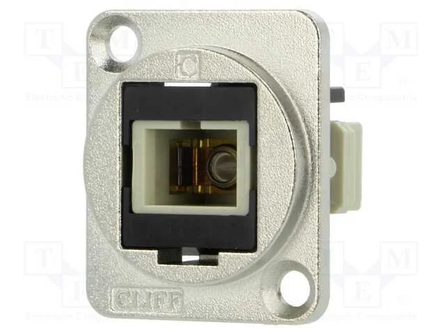 Conector: fibra &oacute;tica, conector, simplex de passo.