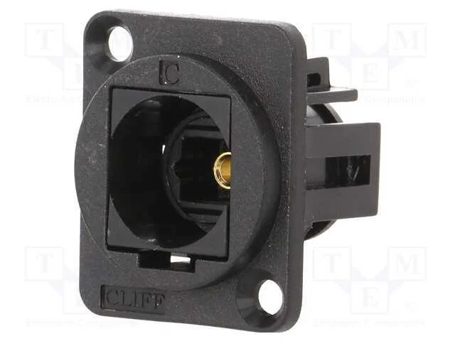 Conector: Fibra &Oacute;tica, Conector, Mat: Pl&aacute;stico, Ft, Norma Xlr