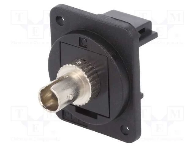 Conector: fibra &oacute;tica, conector, ST,em ambos os l.