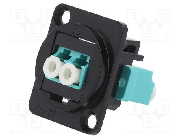 Conector: fibra &oacute;tica, conector, duplex de passo .