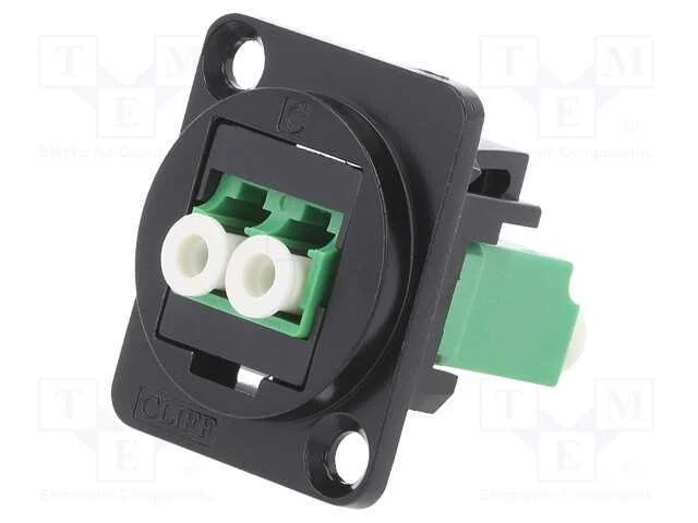 Conector: fibra &oacute;tica, conector, duplex de passo .