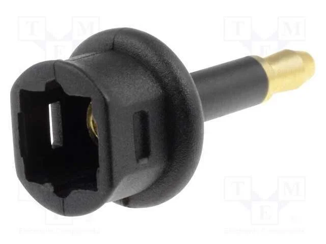 Conector: &oacute;pticos (Toslink), adaptador, simples