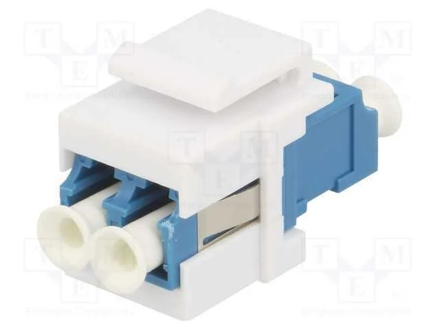 Conector: fibra &oacute;tica, tomada,conector, LC,em amb.