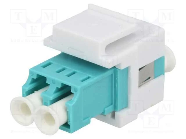 Conector: fibra &oacute;tica, tomada,conector, LC,em amb.