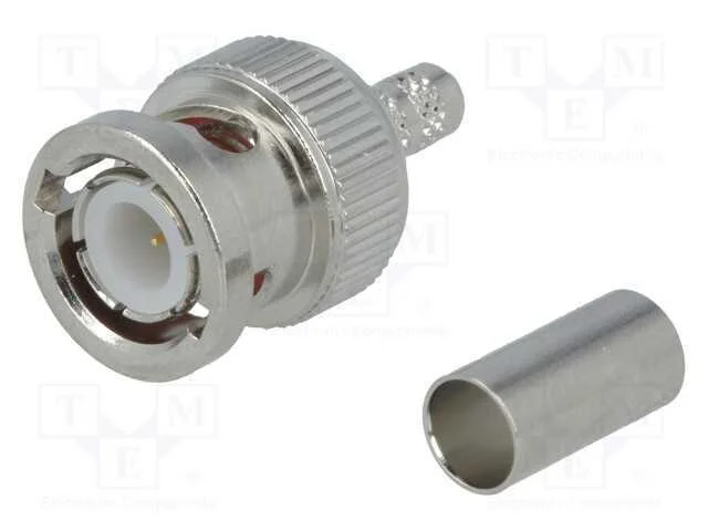 Ficha, Bnc, Macho, Kx23,M17-84,Rg142,Rg223,Rg400,Rg55, com Cabo
