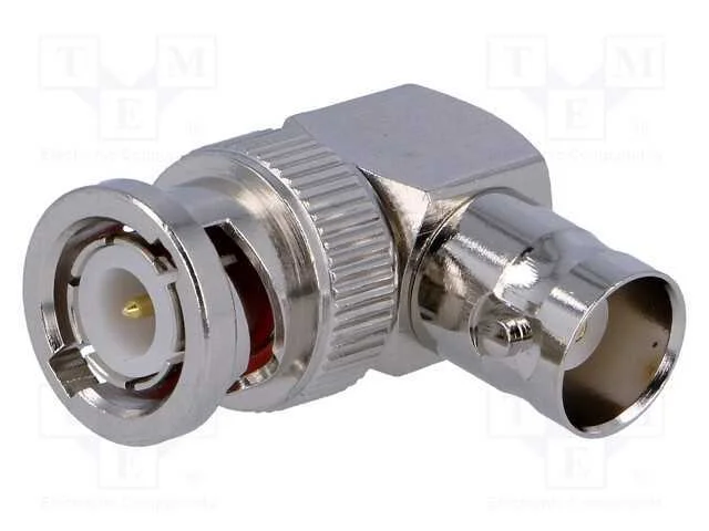 Conector, Tomada Bnc,Bnc Ficha, Angulares 90, 50o, Pom, Dourado
