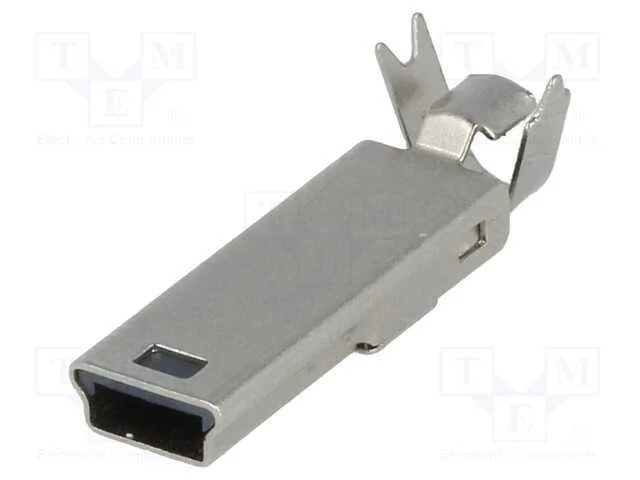 Ficha, USB B mini, com cabo, solda, simples, USB .