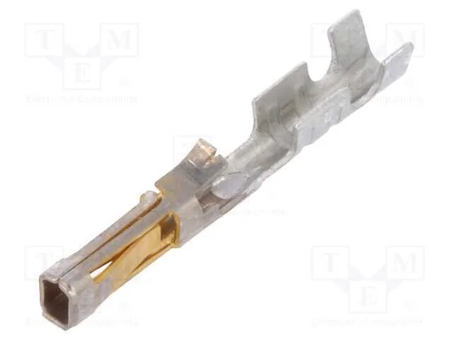 Contacto, F&ecirc;mea, Dourado, 24awg&divide;22awg, Sl, a Granel, Cerrar, 2,54mm