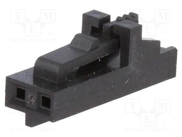 Ficha, fio-fio/placa, f&ecirc;mea, SL, 2,54mm, PIN: 2, .