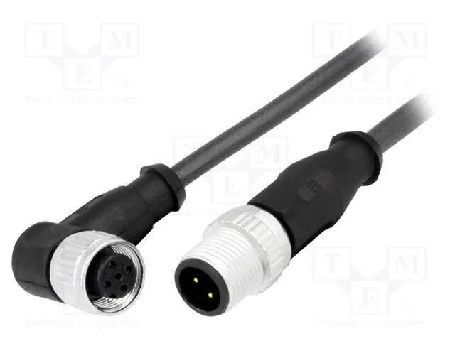 Cabo: para sensores/automatiza&ccedil;&atilde;o, PIN: 4, M12-M.