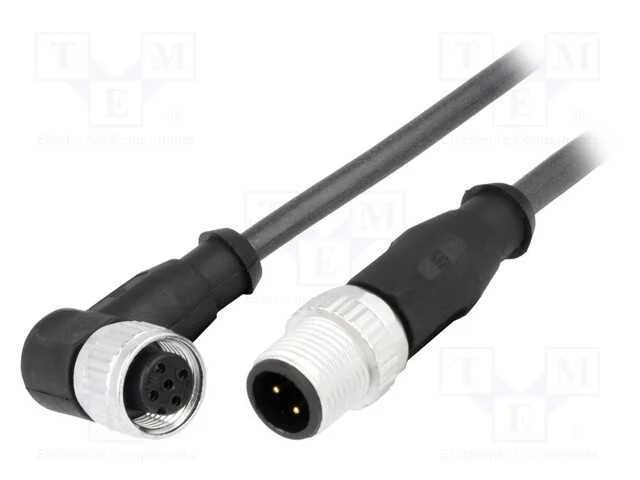 Cabo: para sensores/automatiza&ccedil;&atilde;o, PIN: 4, M12-M.