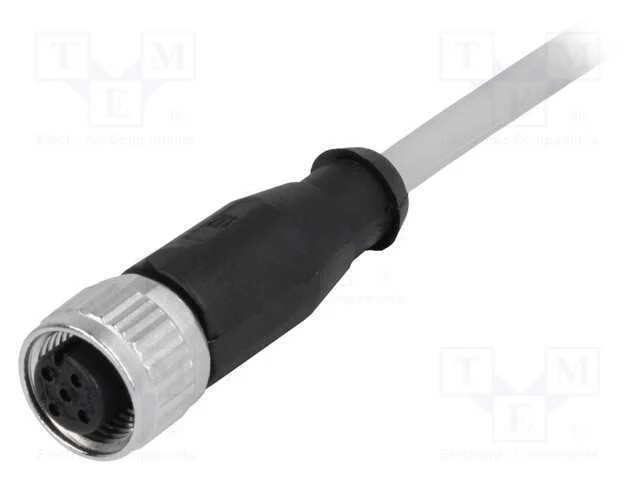 Ficha, M12, PIN: 4, f&ecirc;mea, c&oacute;digo A-DeviceNet / C.