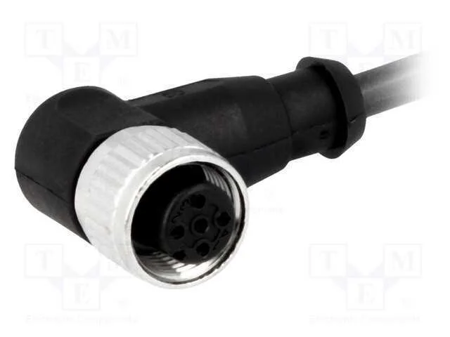 Ficha, M12, Pin: 4, F&ecirc;mea, C&oacute;digo A-Devicenet / Canopen, 2m, Fios