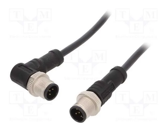 Cabo: para sensores/automatiza&ccedil;&atilde;o, PIN: 5, M12-M.