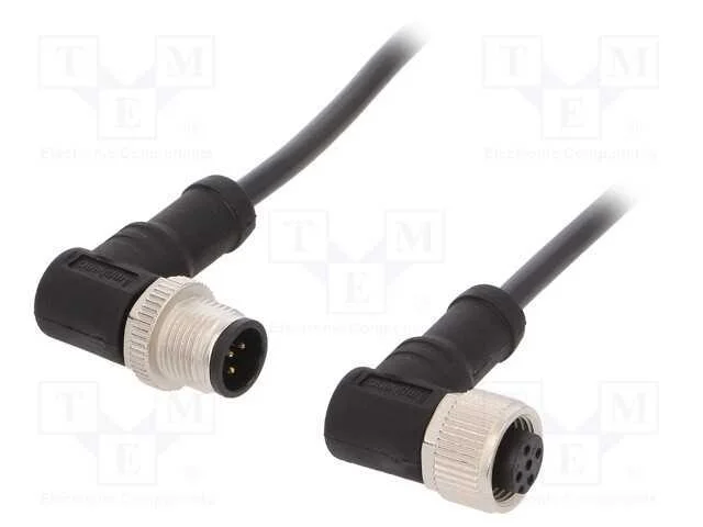 Cabo: para sensores/automatiza&ccedil;&atilde;o, PIN: 5, M12-M.